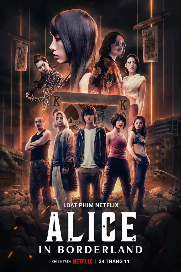 Вертикальный постер первого сезона сериала Алиса в Пограничье